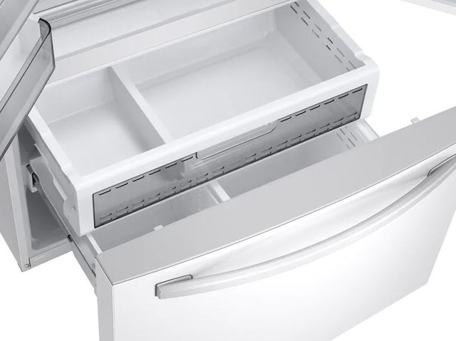 Samsung 28.0 Cu. Ft. White French Door Full Depth Refrigerator 6
