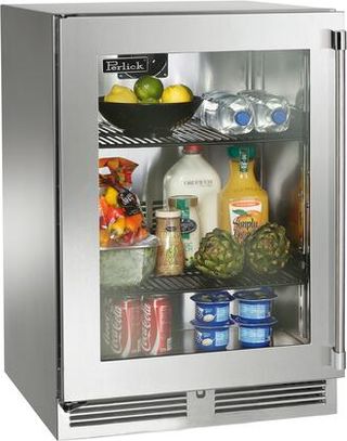 Perlick® Signature Series 5.2 Cu. Ft. Stainless Steel Frame Outdoor Beverage Center