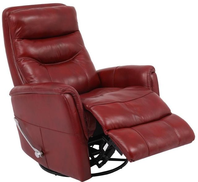 Parker House® Gemini Rouge Leather Swivel Glider Recliner Chair-2