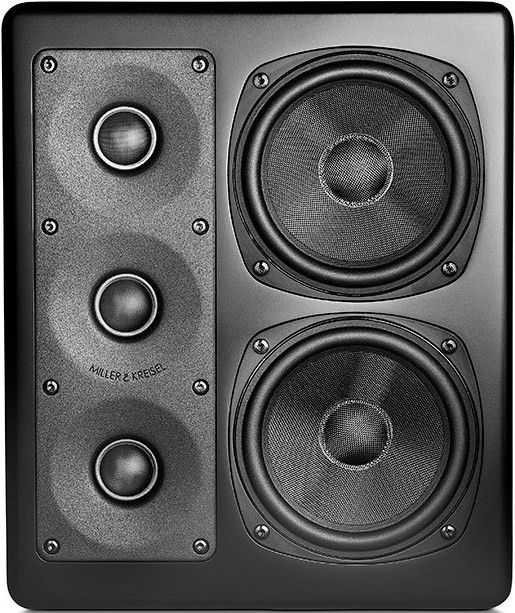 M&K Sound® 150 Series 5.25" Black On-Wall Speaker 0