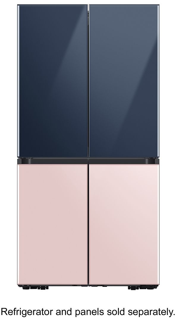 Samsung BESPOKE Navy Glass Refrigerator Top Panel 4