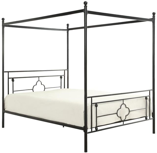 Mazin Furniture Hosta Queen Canopy Bed 1