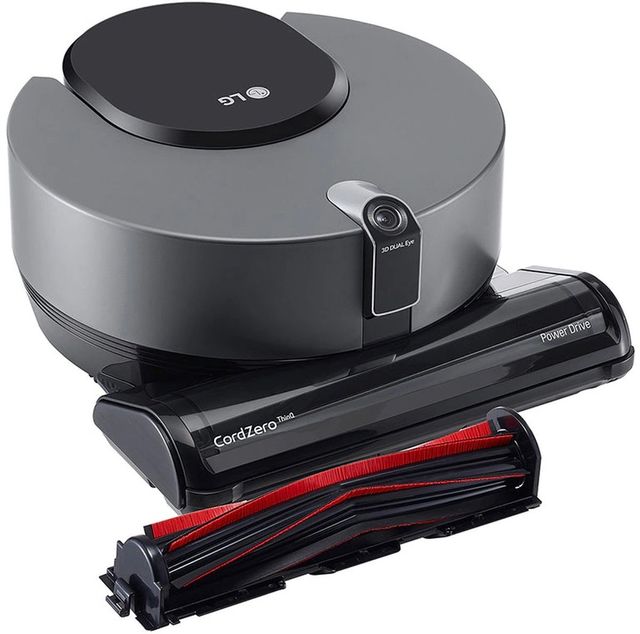 LG CordZero™ ThinQ Matte Gray Robotic Vacuum 4