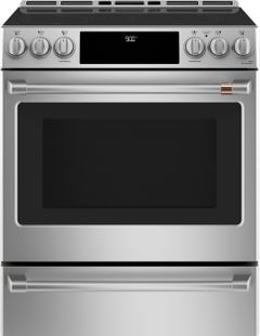 Café™ 30" Stainless Steel Slide in Electric Range-CHS900P2MS1
