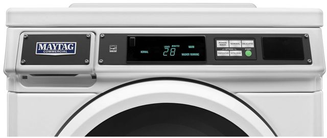 Maytag® Commercial 3.10 Cu. Ft. White Front Load Washer-3
