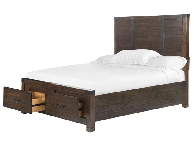 Magnussen Home® Pine Hill Queen Panel Storage Bed-0