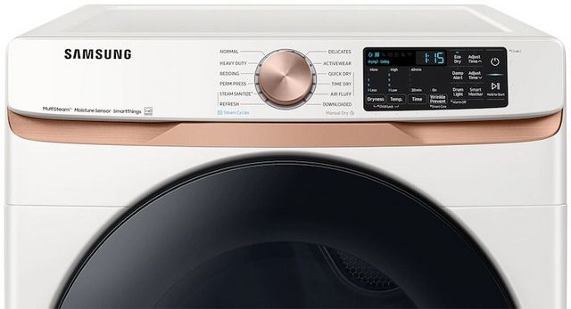 Samsung 7.5 Cu. Ft. Ivory Front Load Gas Dryer  1