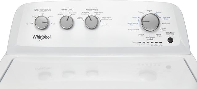 Whirlpool® Top Load Washer-White 1