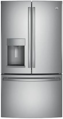 GE® 27.8 Cu. Ft. Stainless Steel French Door Refrigerator-0