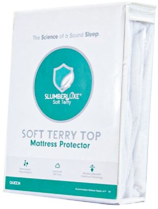 SLUMBERSHIELD® SlumberLuxe® Soft Terry King Mattress Protector