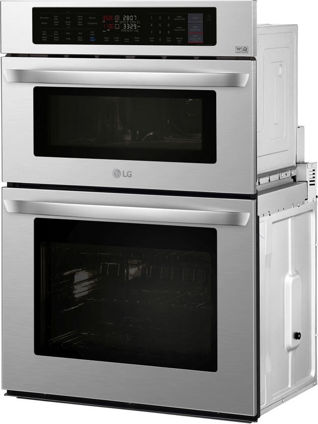 LG 30” Stainless Steel Electric Built In Oven/Microwave Combo 8