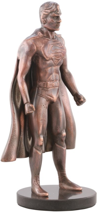 Moe's Home Collection Bronze Superhero Statue 2