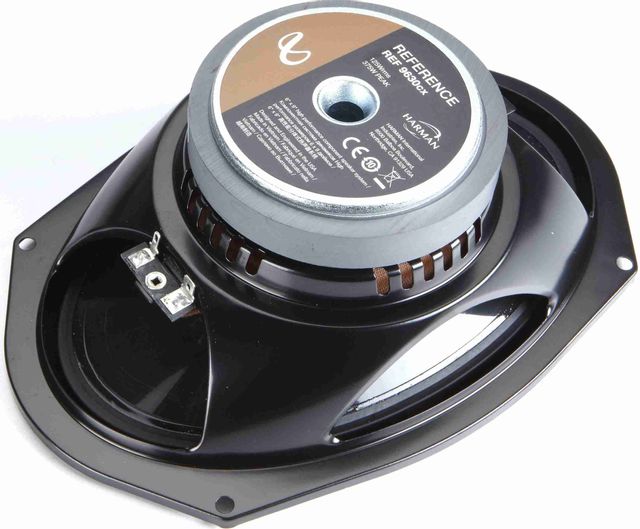Infinity® Reference 9630CX 6 X 9" Black Component Speaker System 1