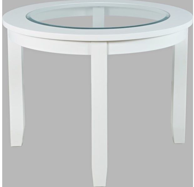 Jofran Inc. Urban Icon White 42" Round Dining Table