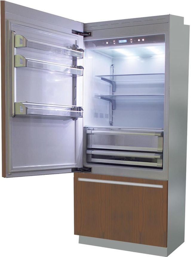 Fhiaba Brilliance 36" Panel Ready Bottom Freezer Refrigerator