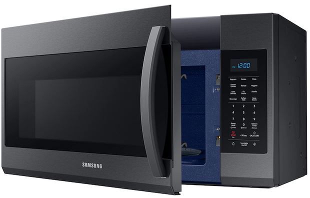 Samsung 1.9 Cu. Ft. Fingerprint Resistant Black Stainless Steel Over The Range Microwave 2