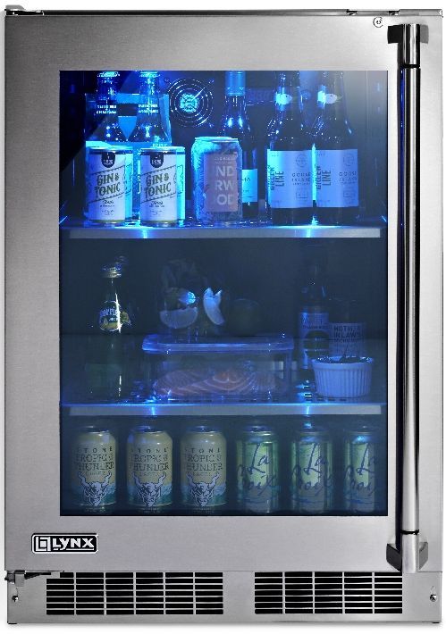 Lynx® 5.3 Cu. Ft. Stainless Steel Frame Outdoor Refrigerator 0