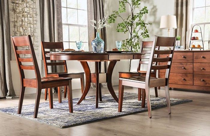 riverdale cherry 5 pc rectangle dining room