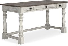 Signature Design by Ashley® Havalance White/Gray Home Office Desk