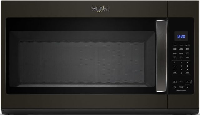 Whirlpool® Over The Range Microwave-Fingerprint Resistant Black Stainless Steel