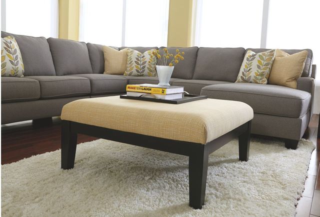 Signature Design by Ashley® Chamberly Buttercup Oversized Accent Ottoman 4