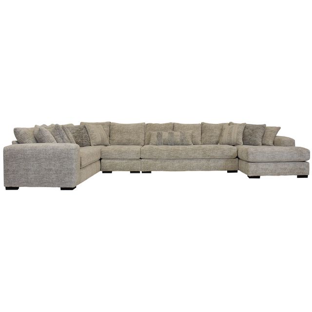 Albany Industries Galactic Parchment 4-Piece Sectional.-0
