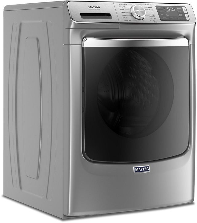 Maytag® 5.0 Cu. Ft. Metallic Slate Front Load Washer 4