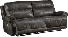 Signature Design by Ashley® Grearview Charcoal Power Reclining Sofa