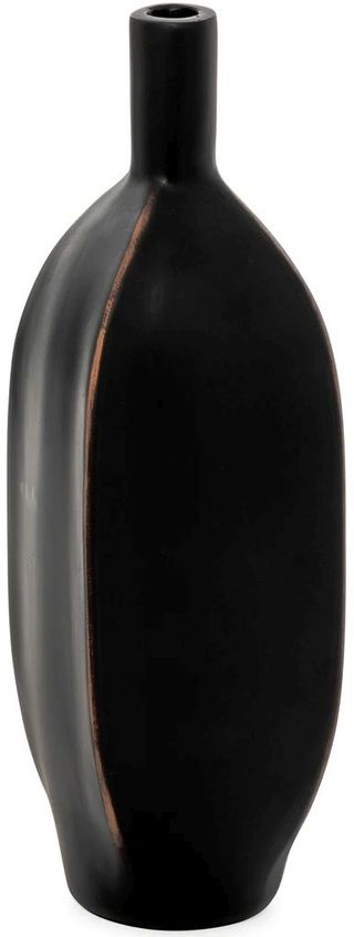 Signature Design by Ashley® Rhaveney 3-Piece Black Vase Set