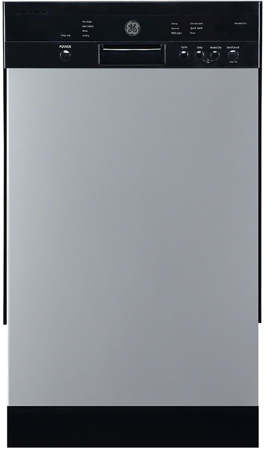 GE® 18" Stainless Steel Built In Dishwasher