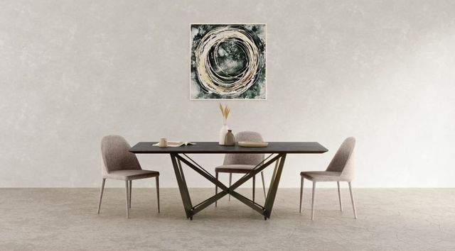 Moe's Home Collection Brolio Charcoal Dining Table 4