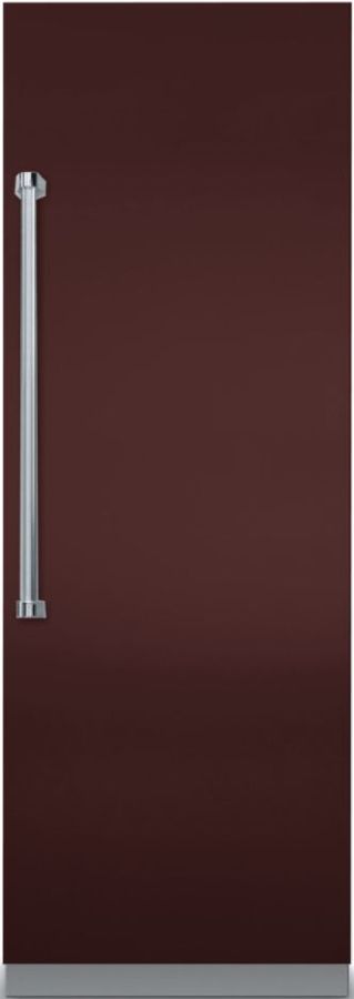 Viking® 7 Series 16.1 Cu. Ft. Kalamata Red Fully Integrated Right Hinge All Freezer with 5/7 Series Panel