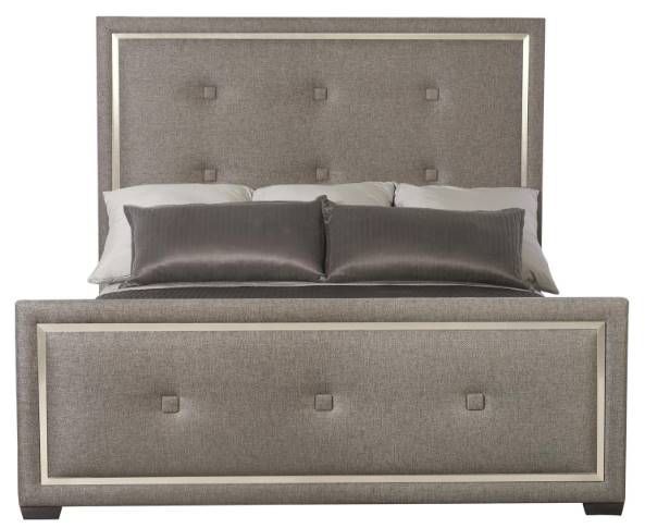 Bernhardt Decorage Gray Queen Panel Bed 1