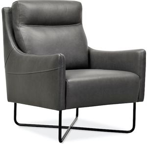 Hooker® Furniture CC Efron Grey Rangers Gravel Club Chair 