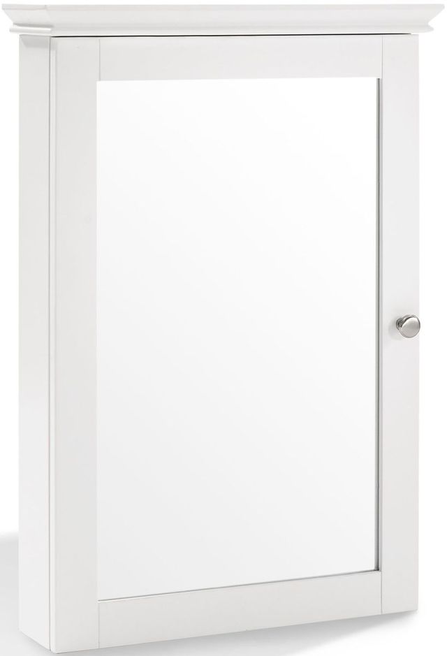 Crosley Furniture Lydia Bathroom Cabinet, White