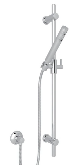 Rohl® Spa Collection Polished Chrome Modern Single-Function Handshower Set