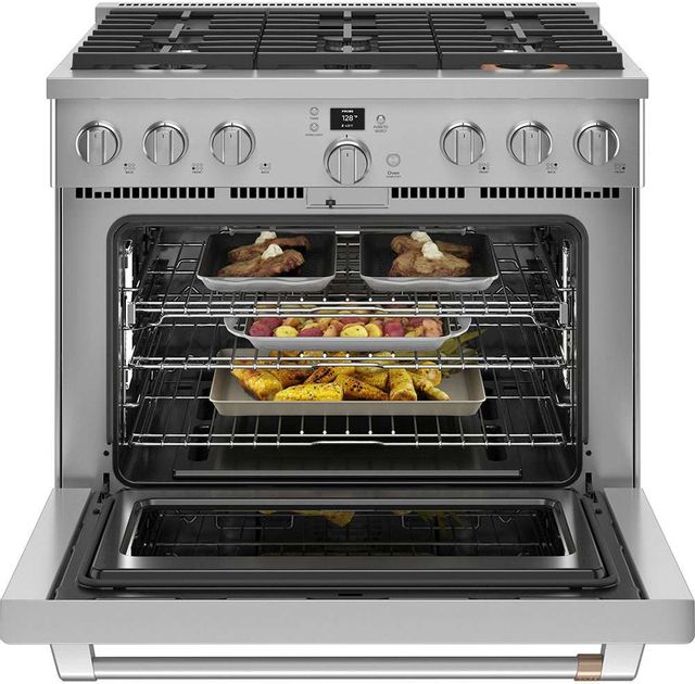 Café™ 36" Stainless Steel Pro Style Gas Range 2