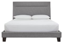Signature Design by Ashley® Adelloni Gray King Upholstered Bed