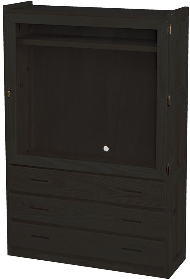 Crate Designs™ Classic TV Wall Unit with Locking Door 4