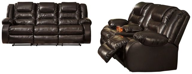 Signature Design by Ashley® Vacherie 2-Piece Chocolate Living Room Seating Set