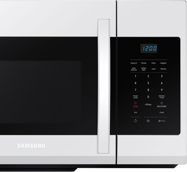 Samsung 1.7 Cu. Ft. Fingerprint Resistant Stainless Steel Over The Range Microwave 32