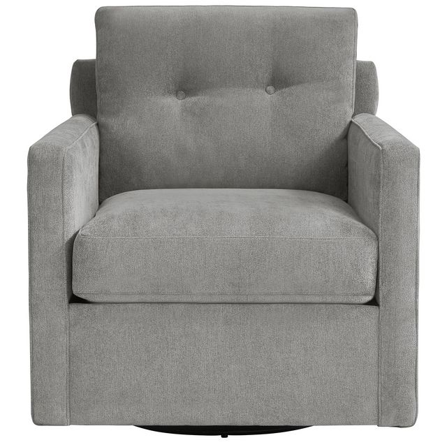 ModularOne Gray Accent Swivel Chair-1