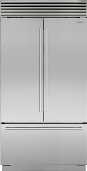 Sub-Zero® Classic Series 24.7 Cu. Ft. Stainless Steel Built In French Door Refrigerator