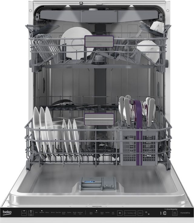 Beko 24" Panel Ready Top Control Built In Dishwasher-1