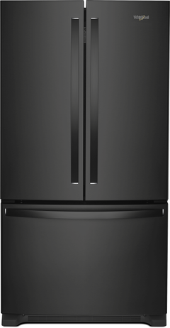 Whirlpool® 25 Cu. Ft. Wide French Door Refrigerator-Black