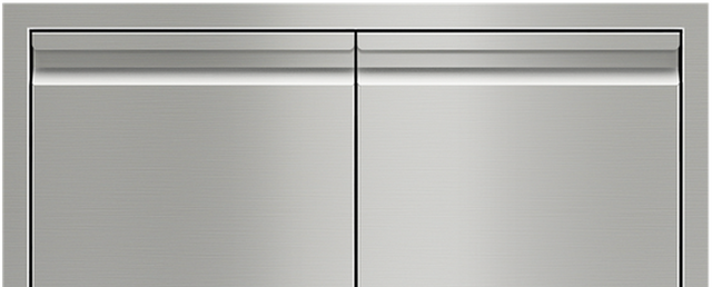 Wolf® 30" Stainless Steel Double Access Doors 1
