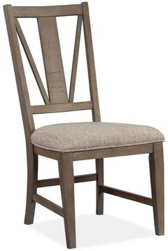 Magnussen Home® Paxton Place Dovetail Grey and Baja Fog Dining Side Chair