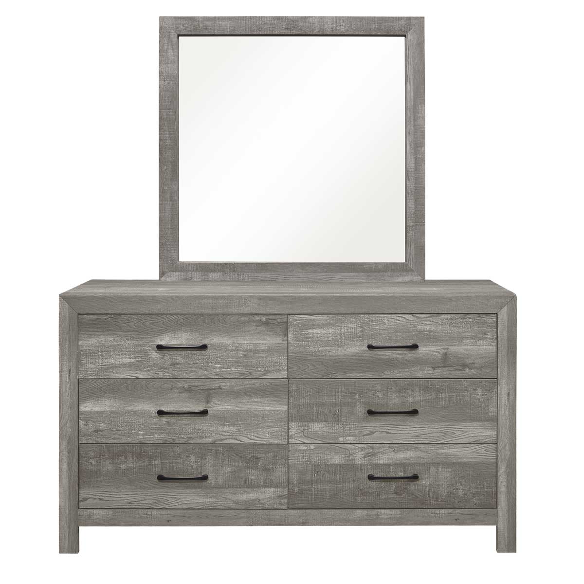Homelegance Corbin Grey Dresser and Mirror