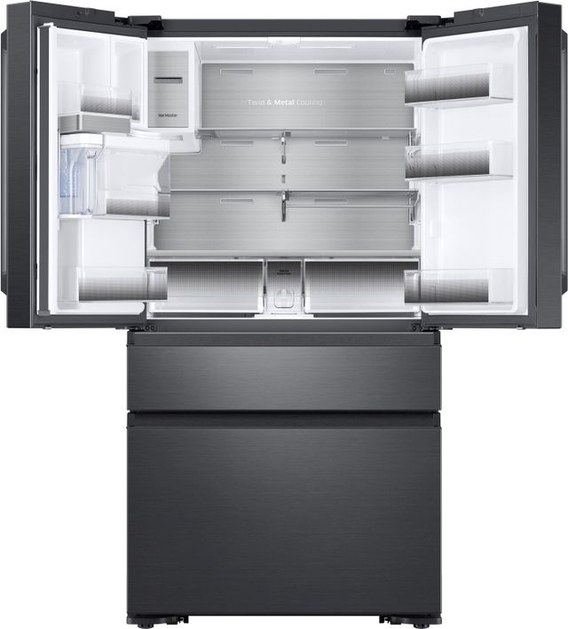 Samsung 22 Cu. Ft. Counter Depth French Door Refrigerator-Fingerprint Resistant Black Stainless Steel 5