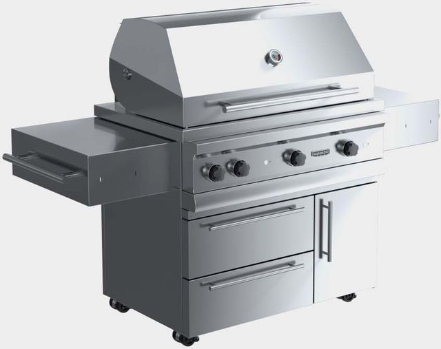 Kalamazoo™ Gas Grill Head K42DT 84" Stainless Steel Freestanding Grill-2